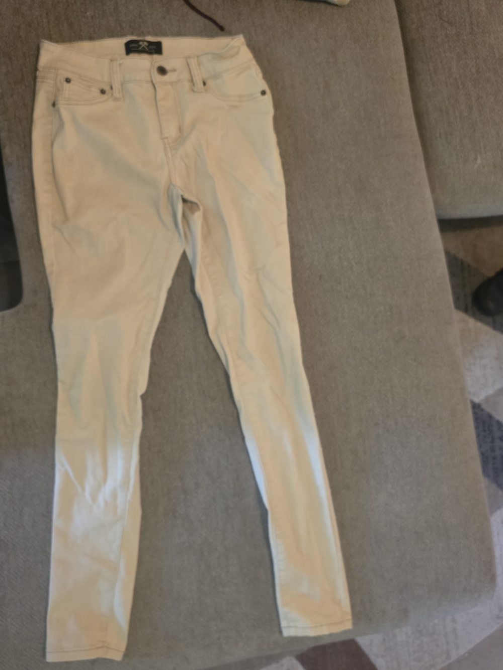 Hammer Jeans Beige Women's Skinny Jeans - Size 5